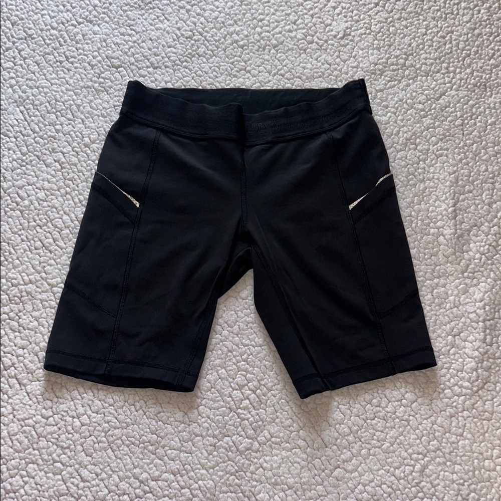 lululemon athletica Midnight Black Athletic Shorts